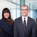 A photo of the team at The Center for Atrial Fibrillation and Electrophysiology, including Meaghan Brown, Laurie Marinaro Pascale, Dr. Andrew Rudnick and Dr. Gautam Verma